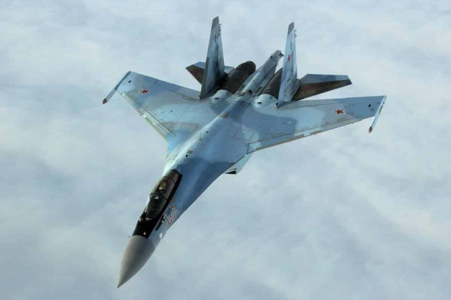 У Запорізькій області росіяни вдарили по власному Су-35 - мережа
