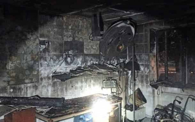 Заупокойная свеча в реанимации: названа причина пожара в Косовской больнице