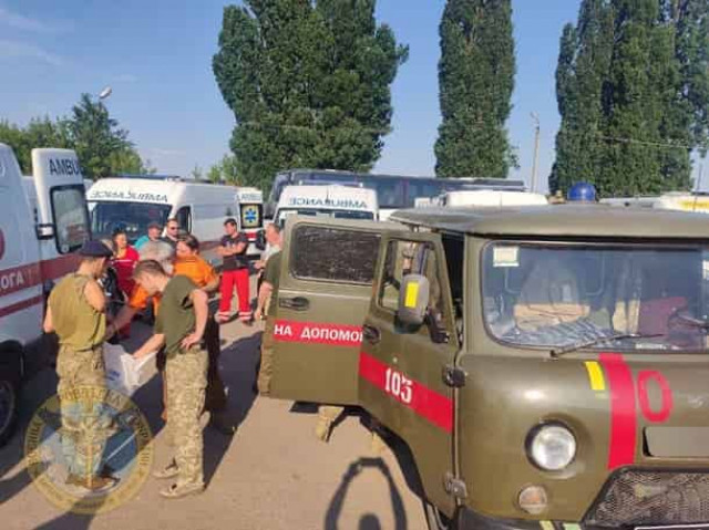 Фото обмена пленными (ФОТО)