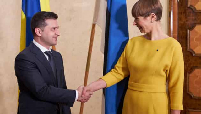 Zelensky sends birthday greetings to president of Estonia