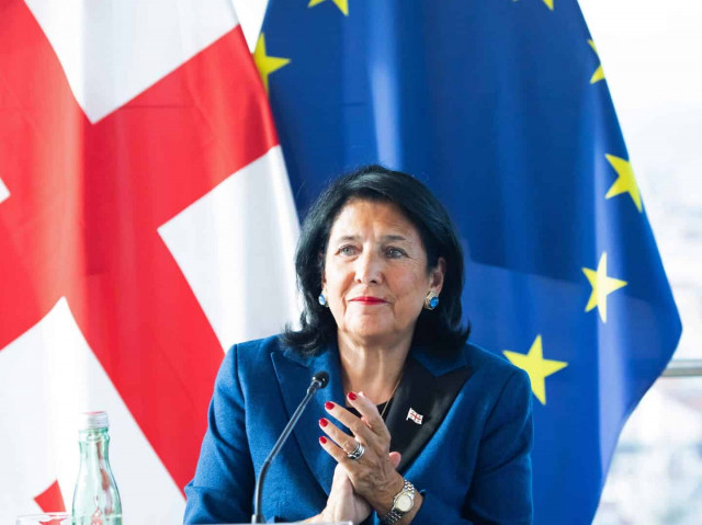 Президент Грузии раскритиковала правительство за то, что оно говорит на одном языке с РФ